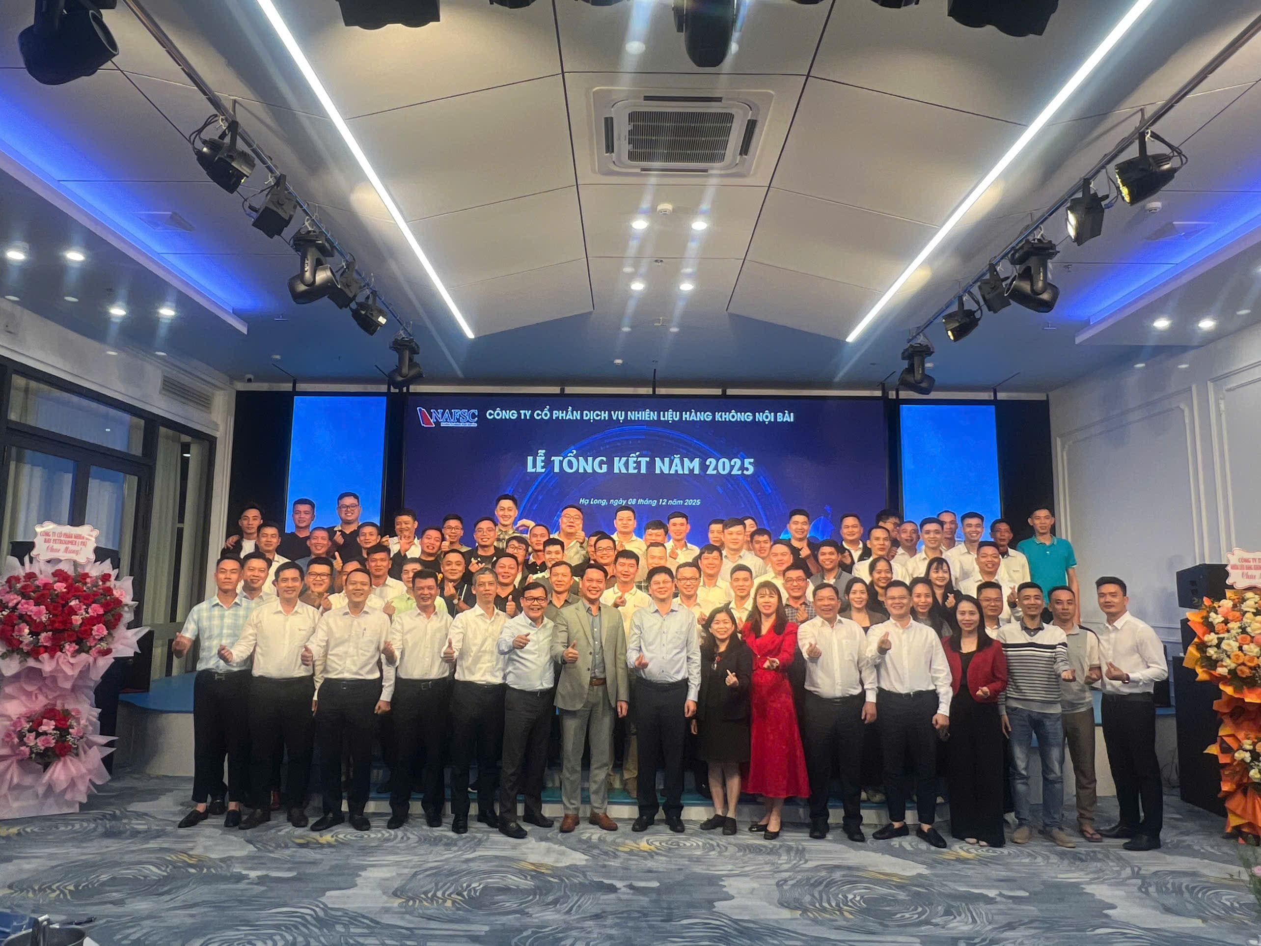 Lễ Tổng kết hoạt động sản xuất kinh doanh năm 2025 của Công ty cổ phần dịch vụ nhiên liệu hàng không Nội Bài